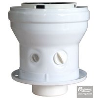 Picture: Adaptor cu flanşă, de la 60/100 la 80/125, cu vizor service, PP