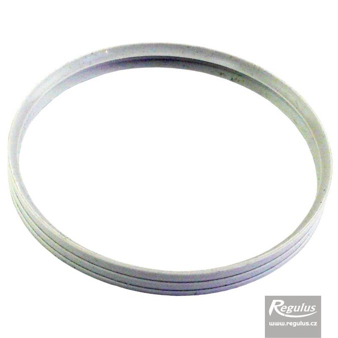 Photo: Garnitură O-ring, diam. 100 mm, 2 nervuri, silicon gri, doar pentru admisie aer