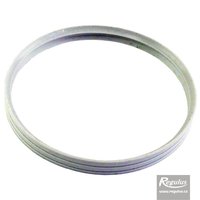 Picture: Garnitură O-ring, diam. 100 mm, 2 nervuri, silicon gri, doar pentru admisie aer