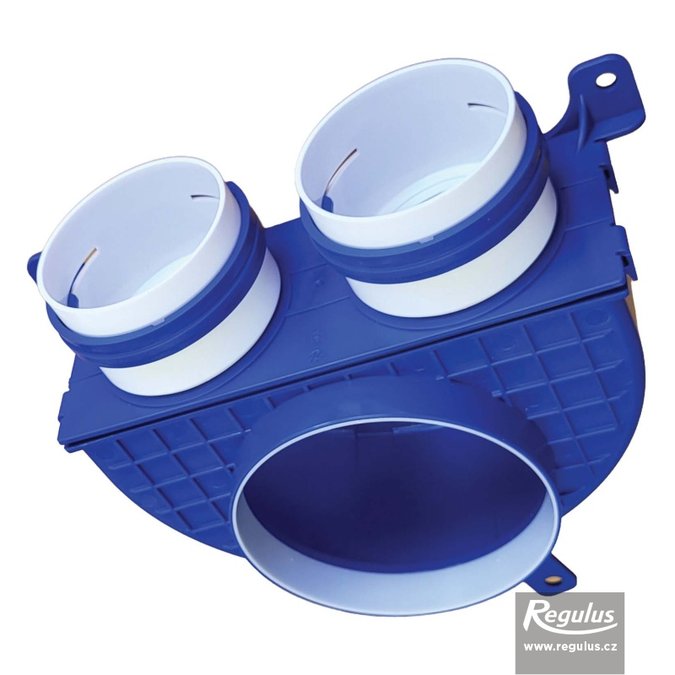 Racord de tavan cu tubulatură dublă Photo: Racord de tavan cu tubulatură dublă