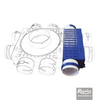 Picture: Set de extensie, 2 x 75 mm, pentru cutia de distribuție